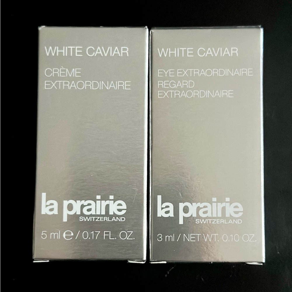 La Prairie White Caviar Crème and Eye set
